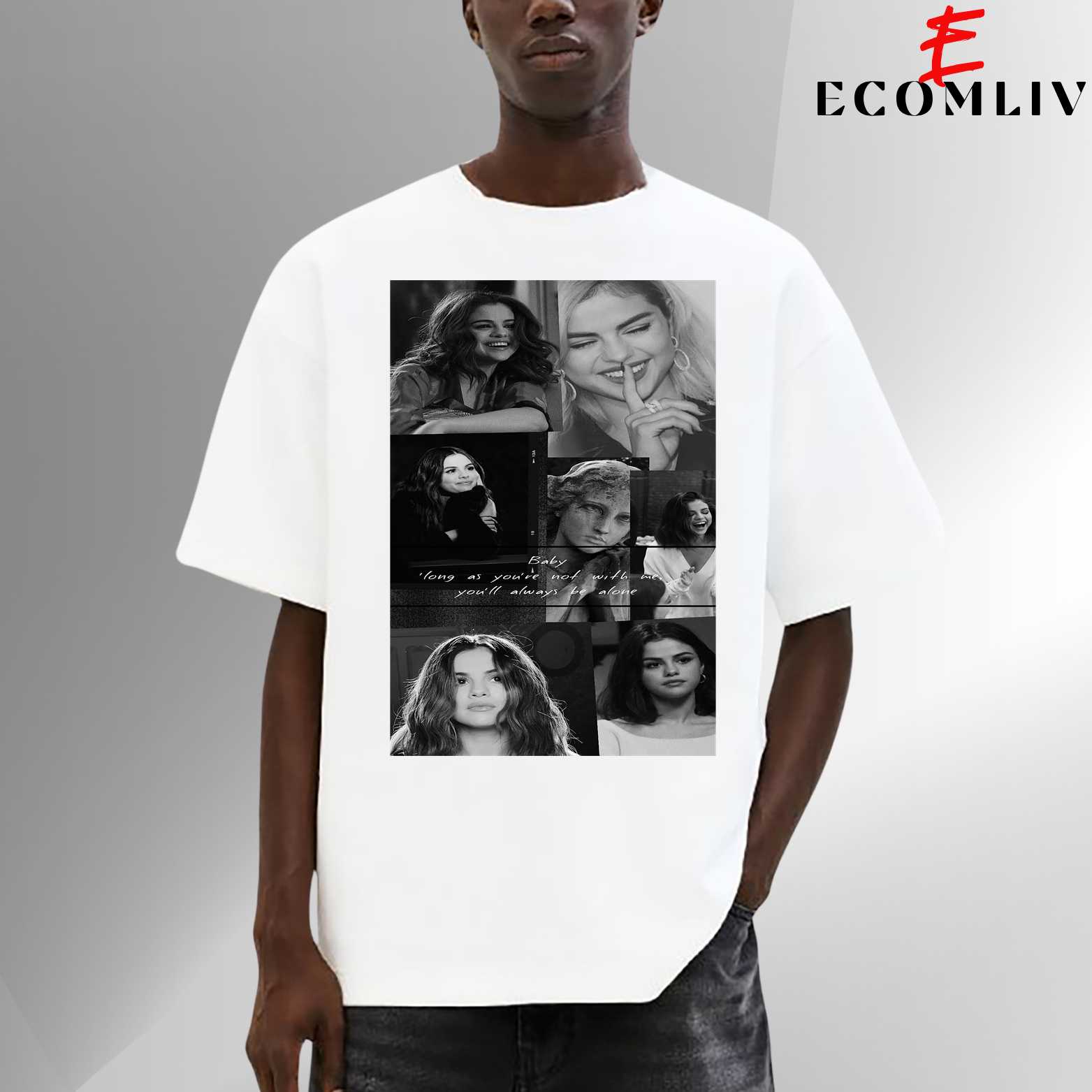 Selena Gomez Graphic T-Shirt, Unisex Pop Tee, Streetwear Music Top